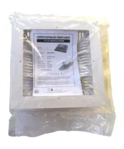 Rejilla y Marco 9" x 9" Blanca Waterway