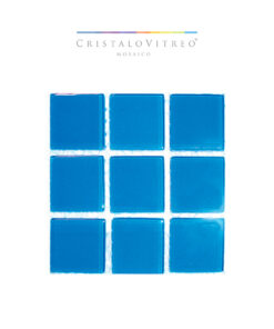 Mosaico Color Azul Francés VC461 – Cristalo Vitreo