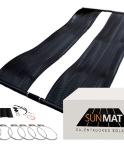Panel solar Sunmat de 3.7m2 (2 secciones de 0.6 m x 3m ) 7,575 Btus/hr