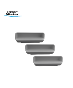 JUEGO DE 3 ESCALONES* PARA EMPOTRAR GRISES