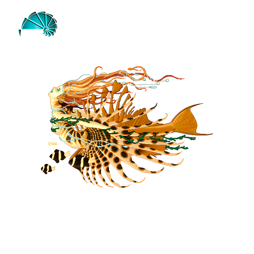 Figura - Sirena Color Amarillo