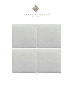 Mosaico Color blanco “A010” 5×5 cm – Vetro Venezia
