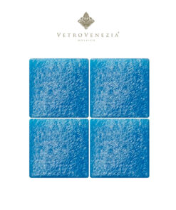 Mosaico Color azul Cancun “B011” 5×5 – Vetro Venezia