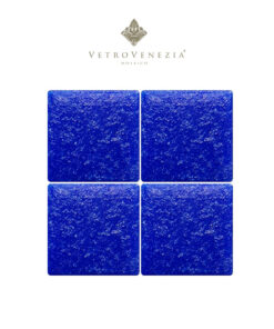 Mosaico Color azul cobalto “C044” 5×5 -Vetro Venezia