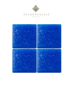 Mosaico Color azul mar “C050” 5×5 cm- Vetro Venezia