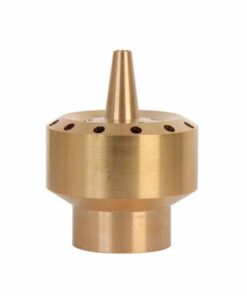 Boquilla Decorativa Nosis Flor de Loto  1.5" Latón