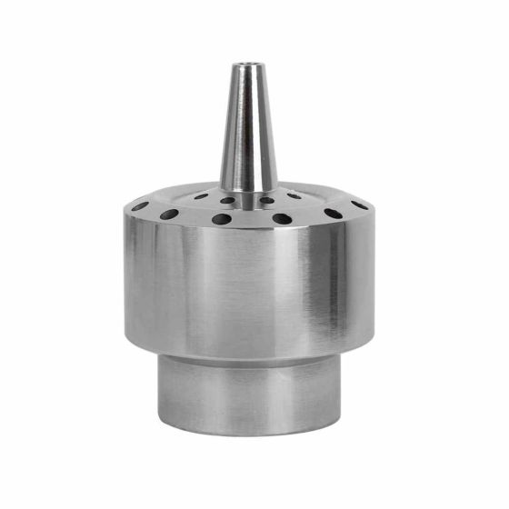 Boquilla Decorativa Nosis Flor de Loto 2" Acero Inoxidable