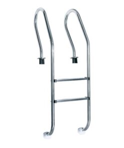 Escalera Mixta 2 Peldaños Acero Inox Panda