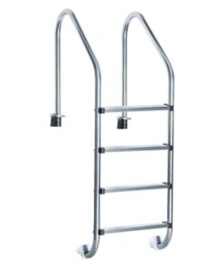 Escalera Estandar 4 Peldaños Acero Inox Panda