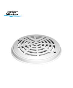 REJILLA Y MARCO CIRCULAR 7 1/2”, BLANCA