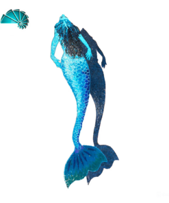 Figura - Sirena Sombra Azul Azul