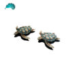 Figura - Pareja de Tortugas Marinas