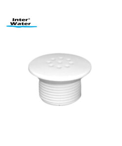Aereador salero para piso (9 hoyos) 1″, blanco – Inter Water