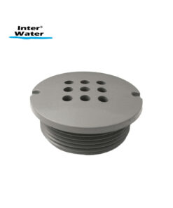 Aereador salero para piso (9 hoyos), 1.5″ – Inter Water GRIS