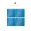Mosaico Color azul Cancun “B011” 5×5 – Vetro Venezia