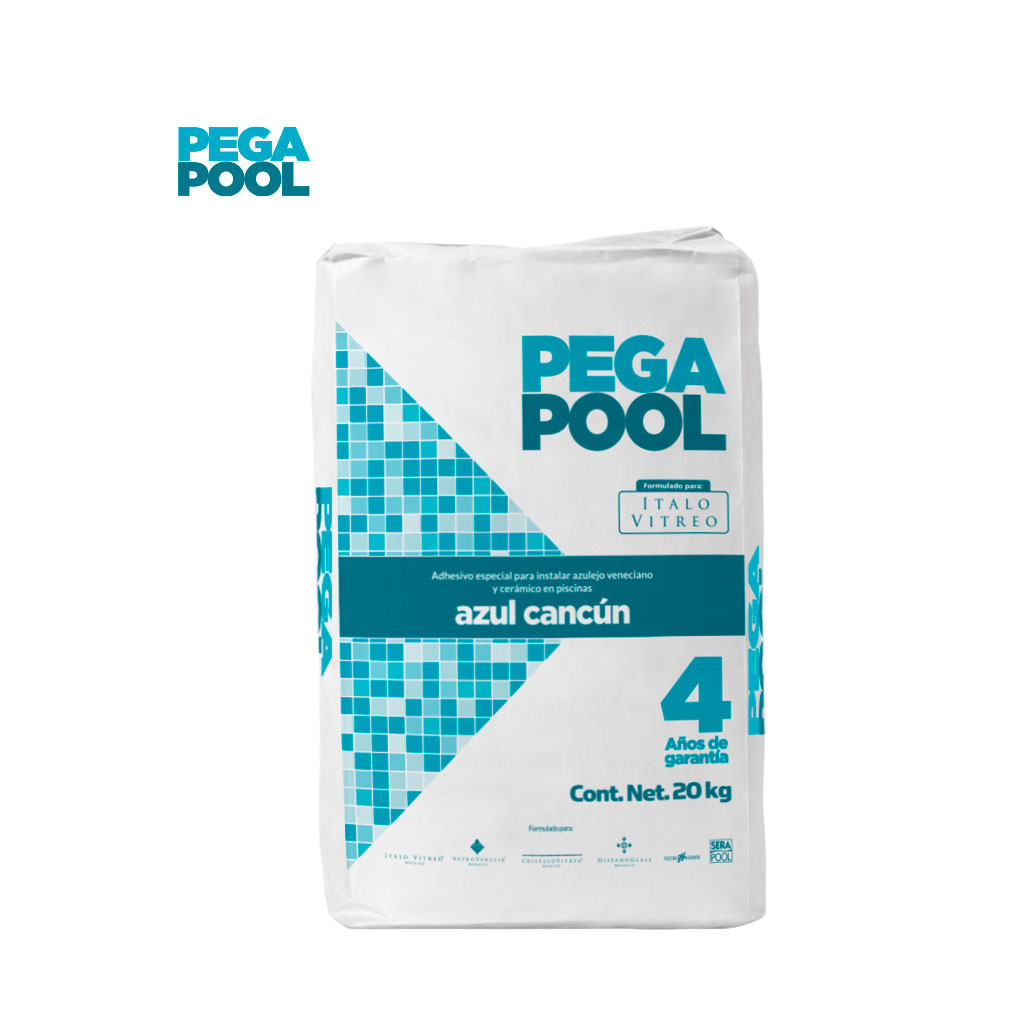 Adhesivo Pega Veneciano - Color Azul Cancún – Pega Pool