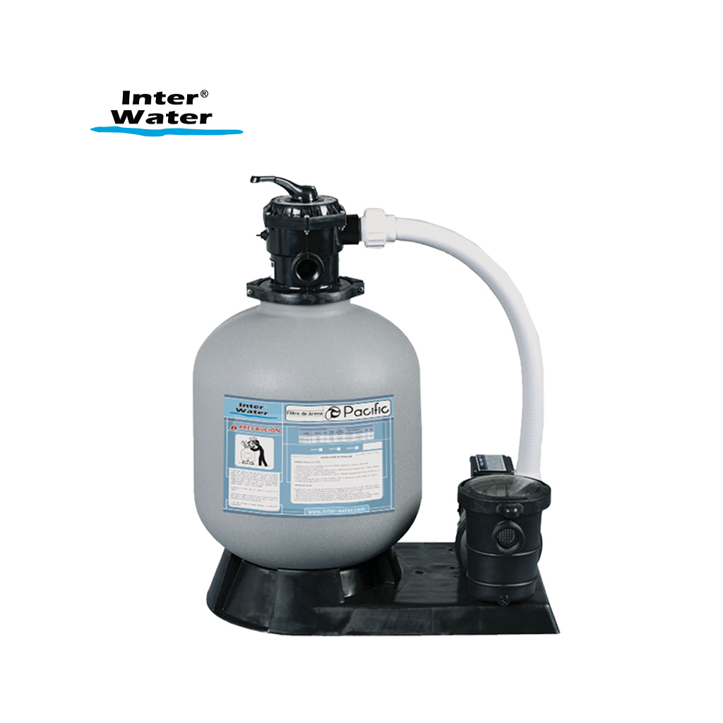 Sistema de Filtración Pacific 16″ + Motobomba 3/4hp – Inter Water